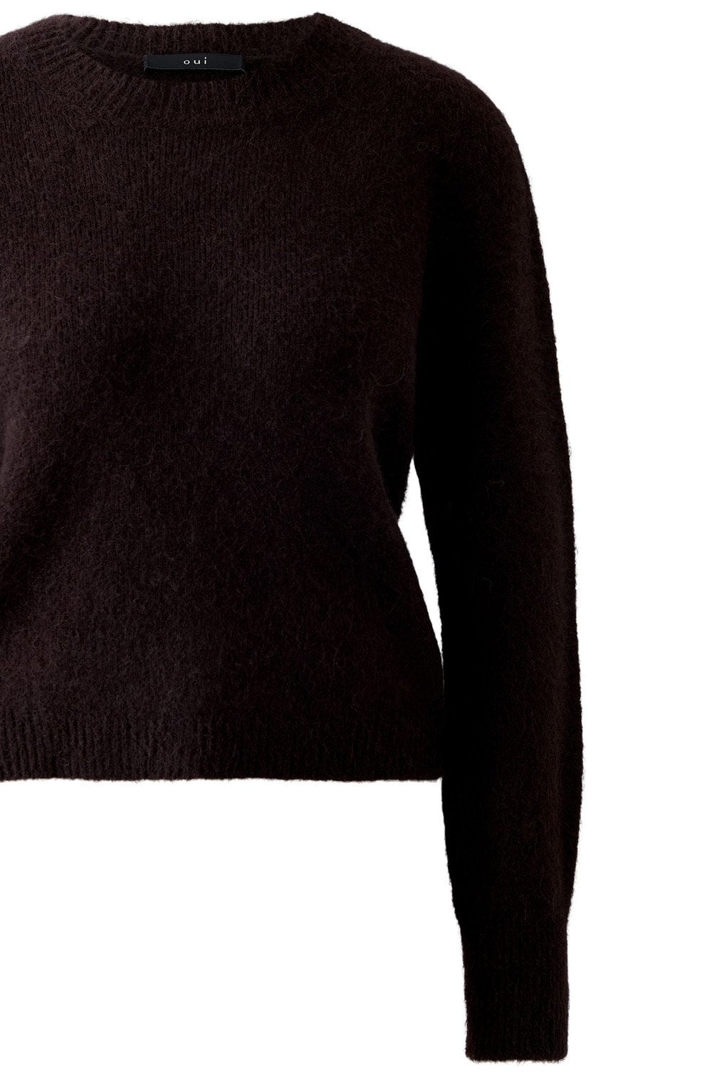Ganache Brown Alpaca Mix Jumper