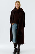 Ganache Brown Oversized Super Soft Scarf