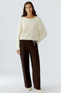 Ganache Brown Palazzo Trousers