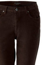 Ganache Brown Velvet Corduroy Baxtor Jeggings