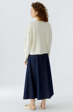 Gardenia Appliqued Flowers Jumper