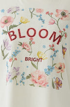 Gardenia Bloom and Bright Droplet T Shirt