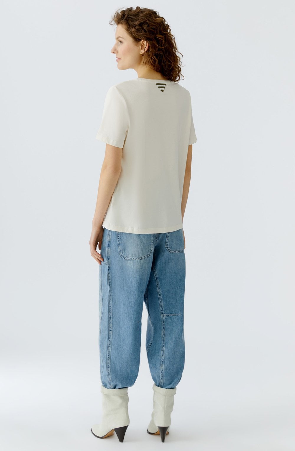 Gardenia Bloom and Bright Droplet T Shirt