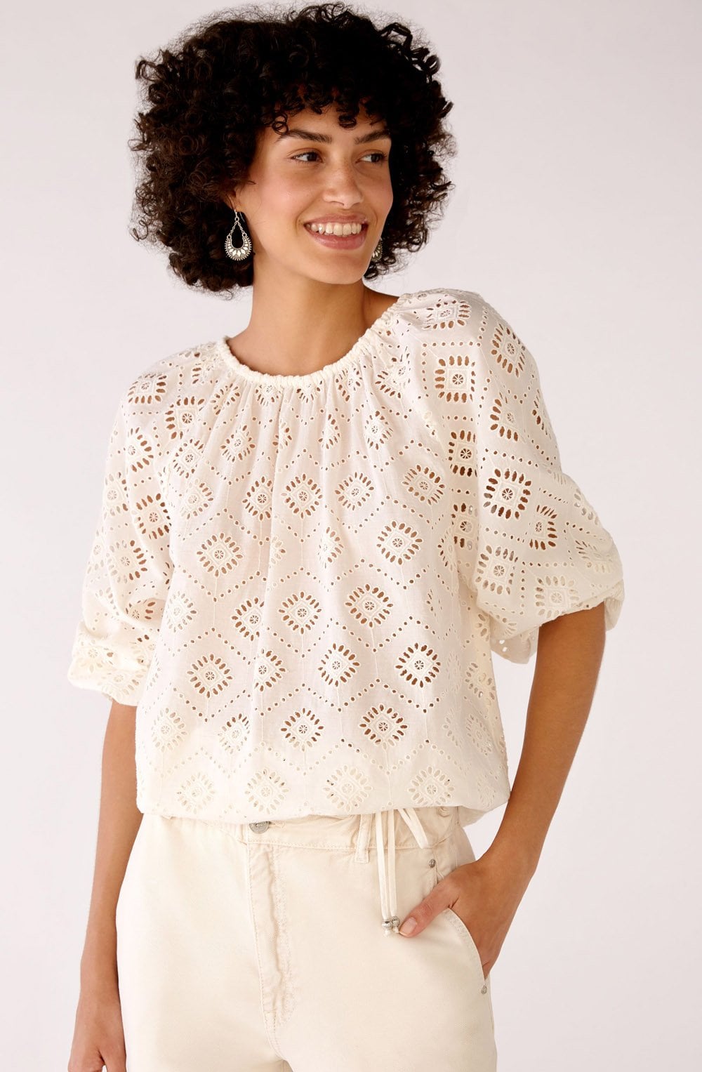 Gardenia Broderie Anglaise Blouse