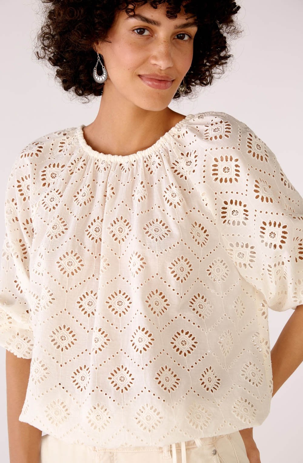 Gardenia Broderie Anglaise Blouse