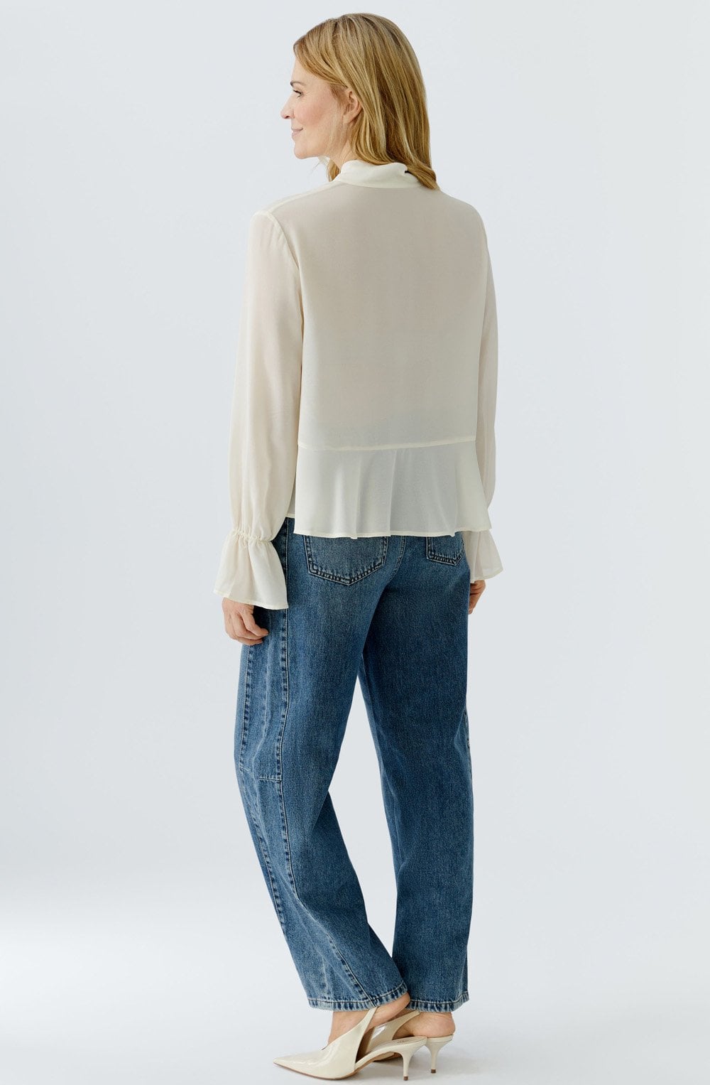 Gardenia Chiffon Blouse