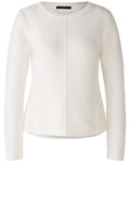 Gardenia Contrast Knit Jumper