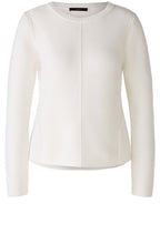 Gardenia Contrast Knit Jumper