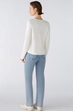 Gardenia Contrast Knit Jumper