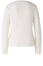 Gardenia Contrast Knit Jumper