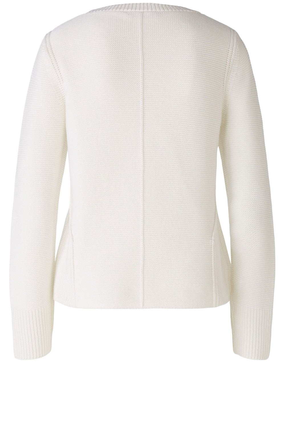 Gardenia Contrast Knit Jumper