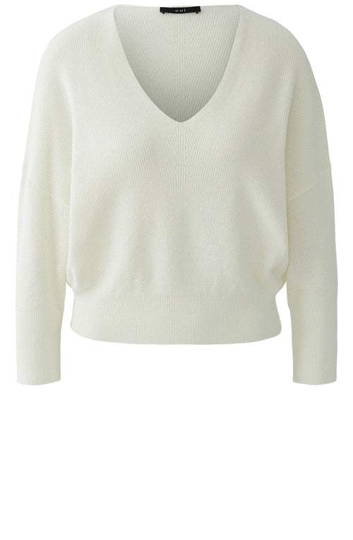 Gardenia Fitted Hem and Balloon Sleeve Jumper