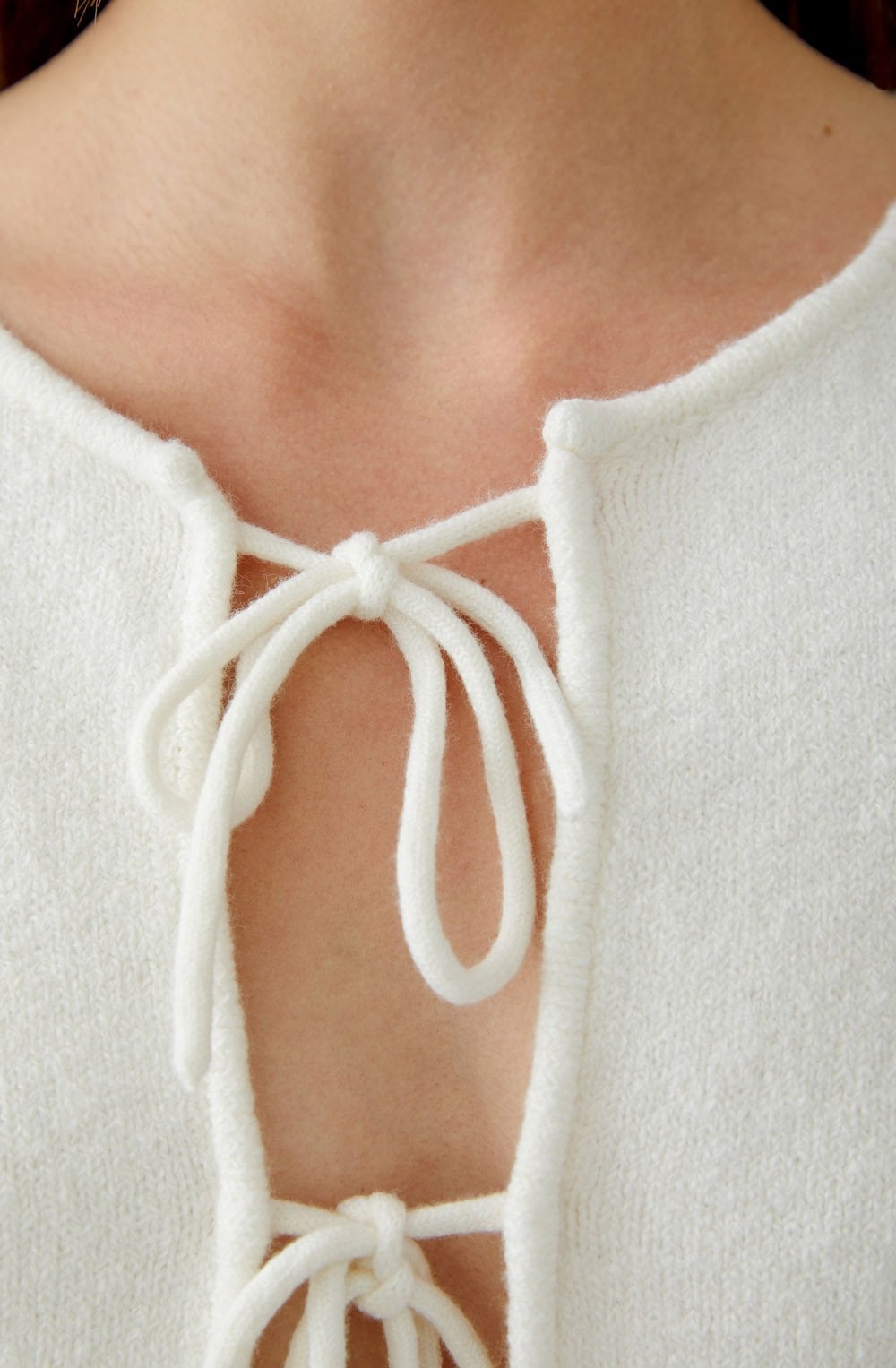 Gardenia Front Tie Cardigan