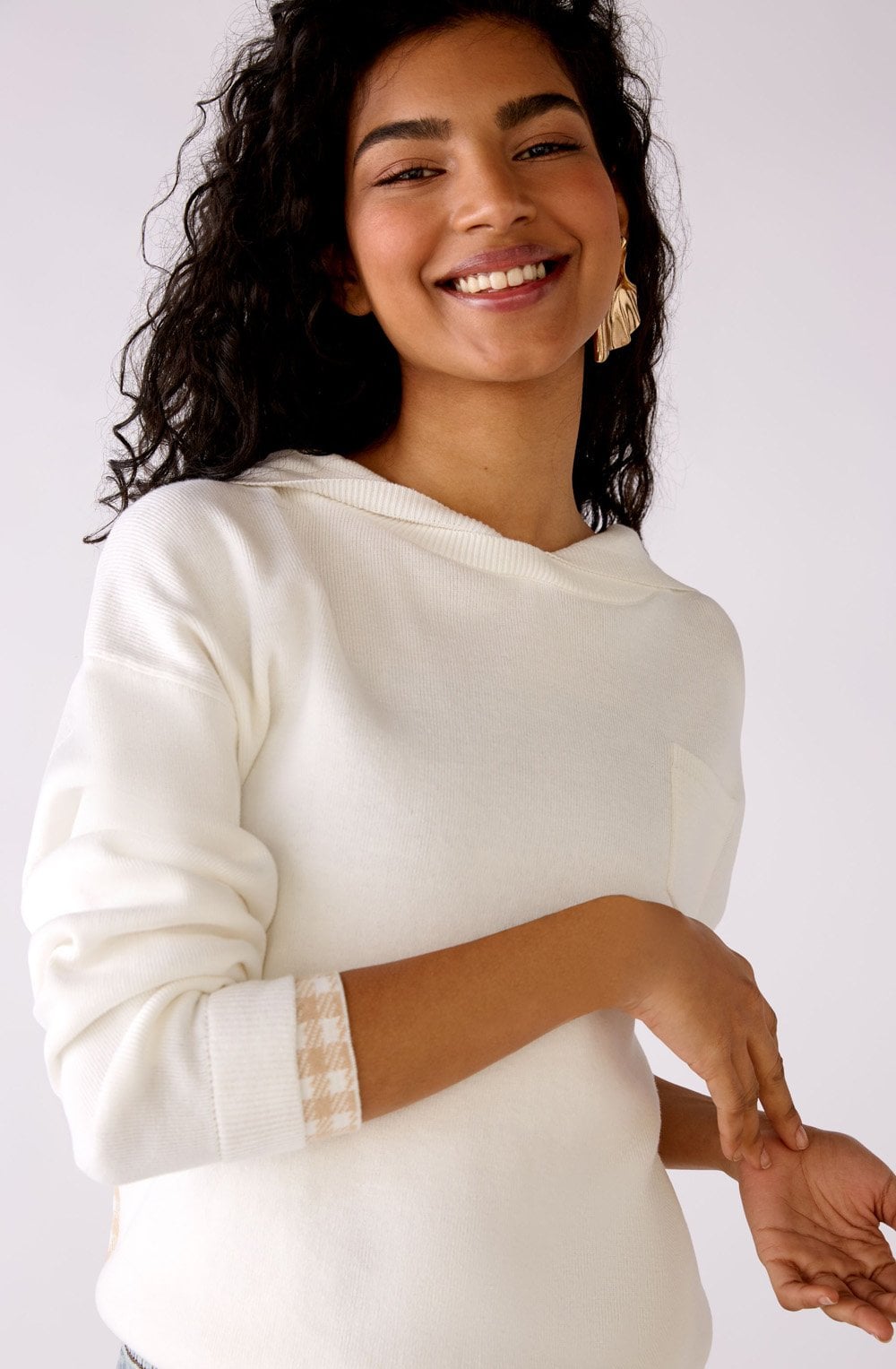 Gardenia Hooded Jumper