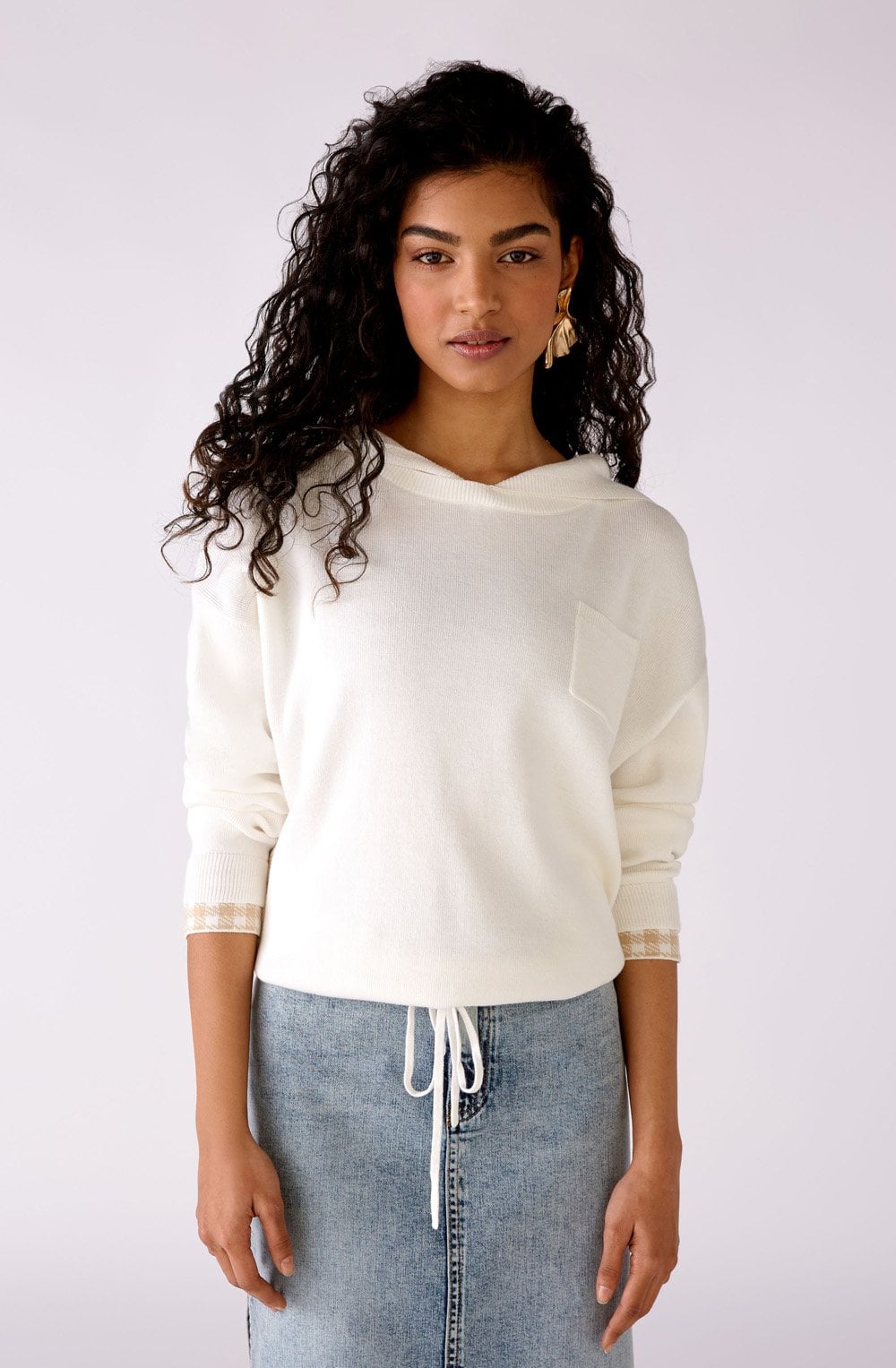 Gardenia Hooded Jumper