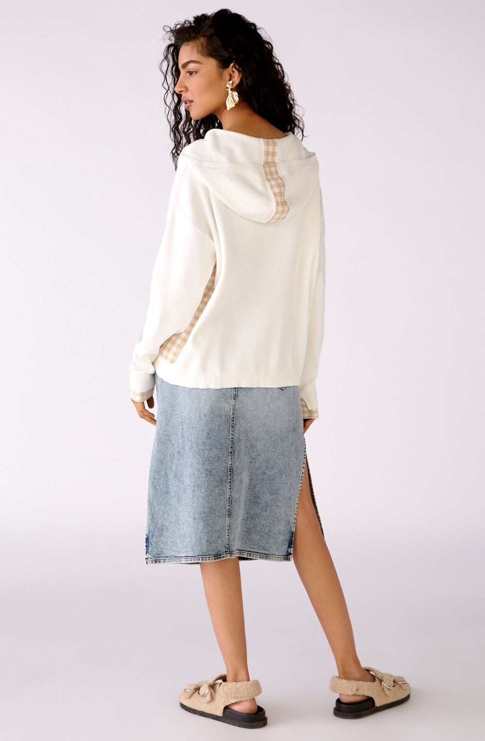 Gardenia Hooded Jumper