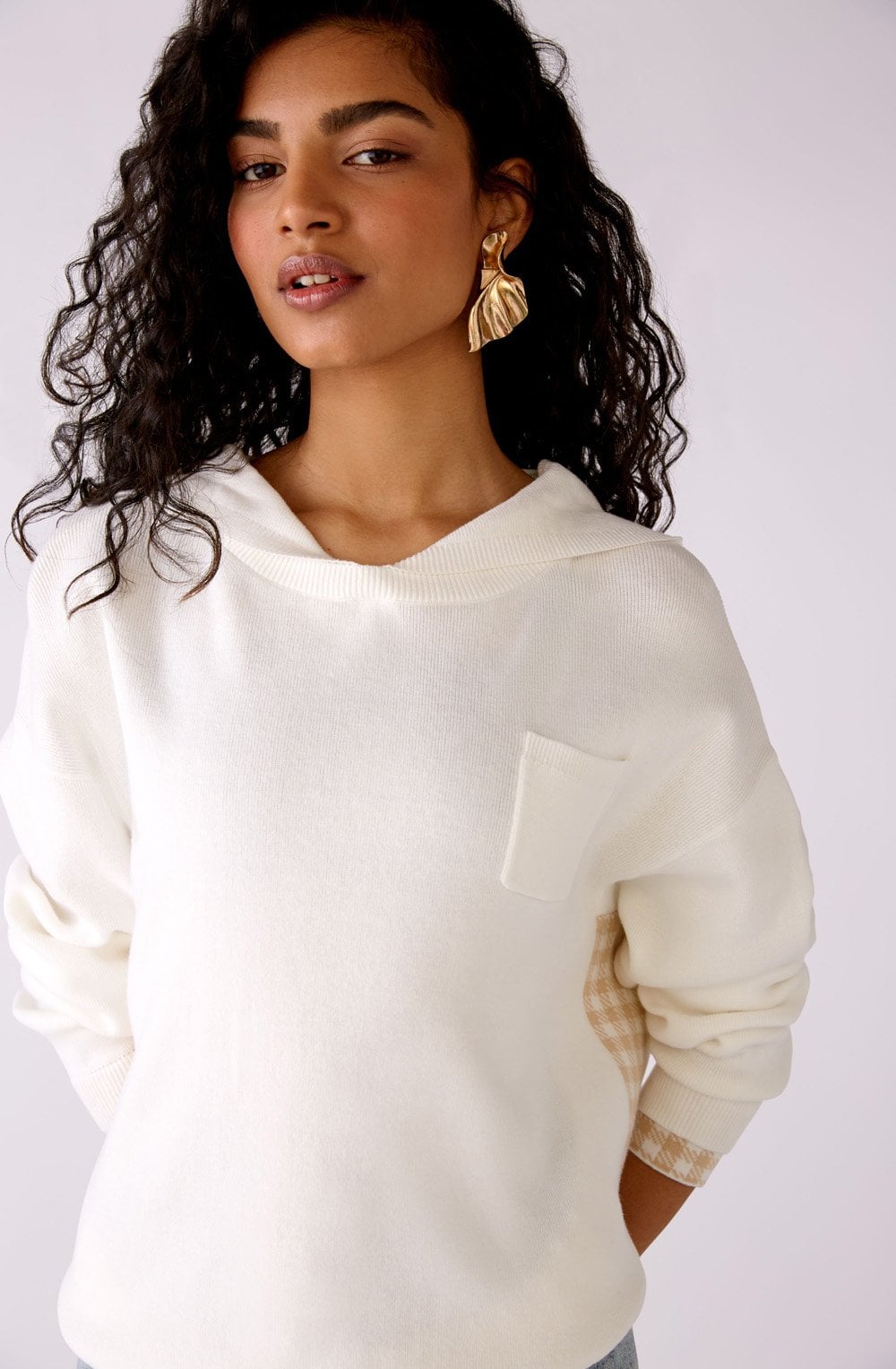 Gardenia Hooded Jumper