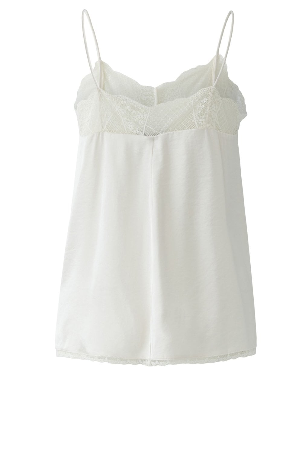Gardenia Lace and Satin Camisole