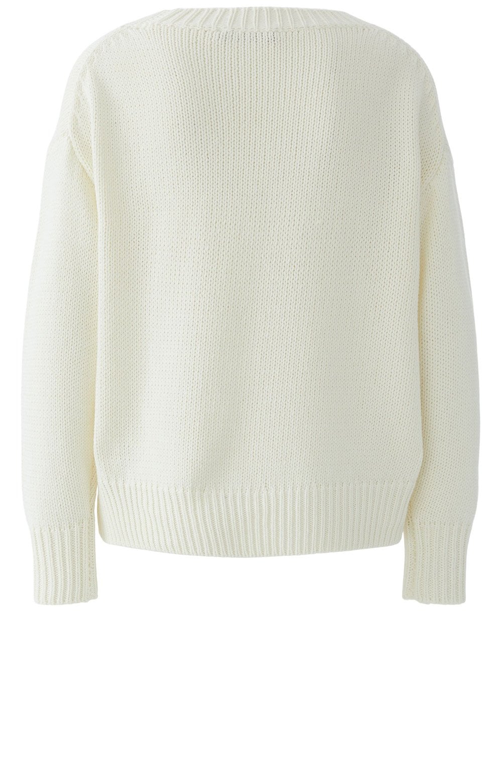 Gardenia Sequin Detail Distressed Knit Jumper
