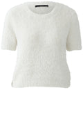 Gardenia Short Sleeved Fluffy Jumper