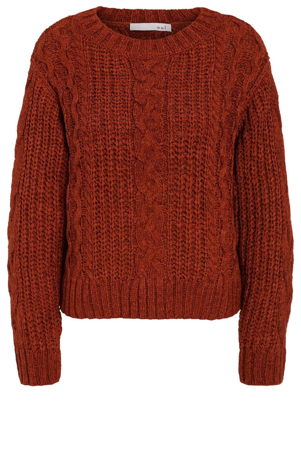 Ginger Bread Cable Knit Jumper
