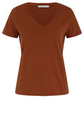 Ginger Bread V Neck T Shirt