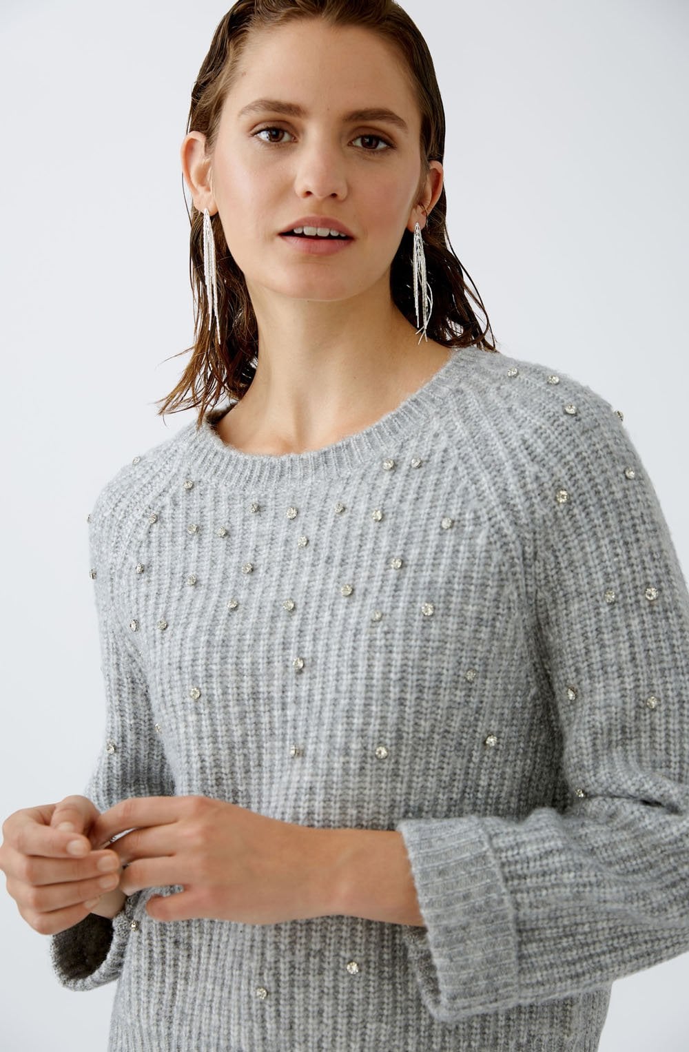 Glittering River Stones Jumper