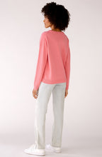 Glow Your Mind Pink Slogan Jumper