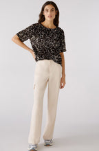 Gold Sequins and Black Velvet Blouse