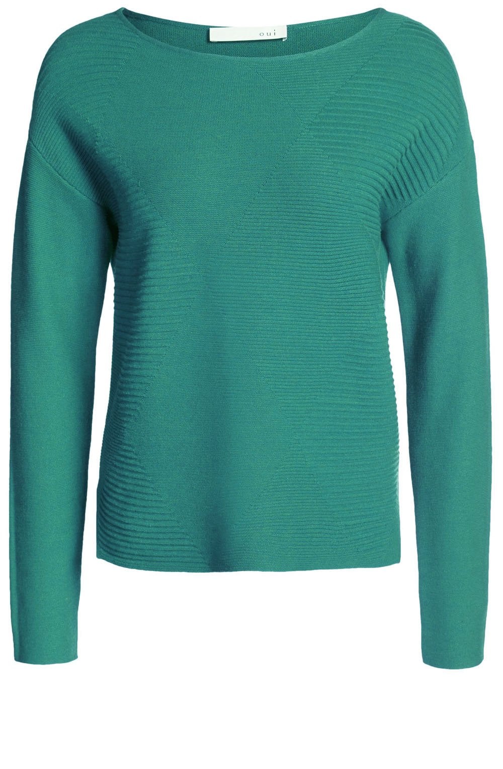 Green Diamond Knit Sweater