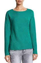 Green Diamond Knit Sweater