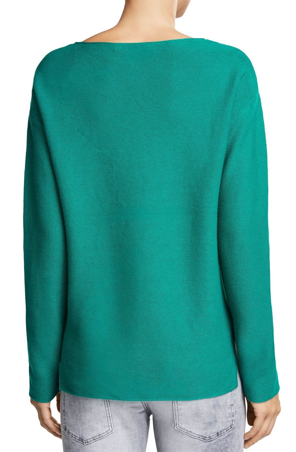 Green Diamond Knit Sweater