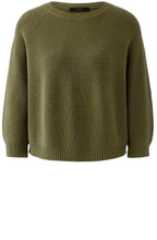 Green Garden Sleeve Box Jumper