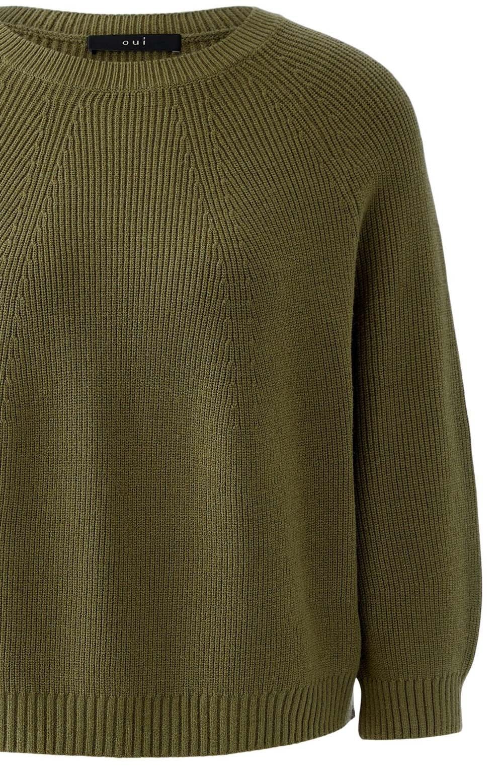 Green Garden Sleeve Box Jumper