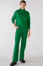 Green High Neck Seamless Jumper