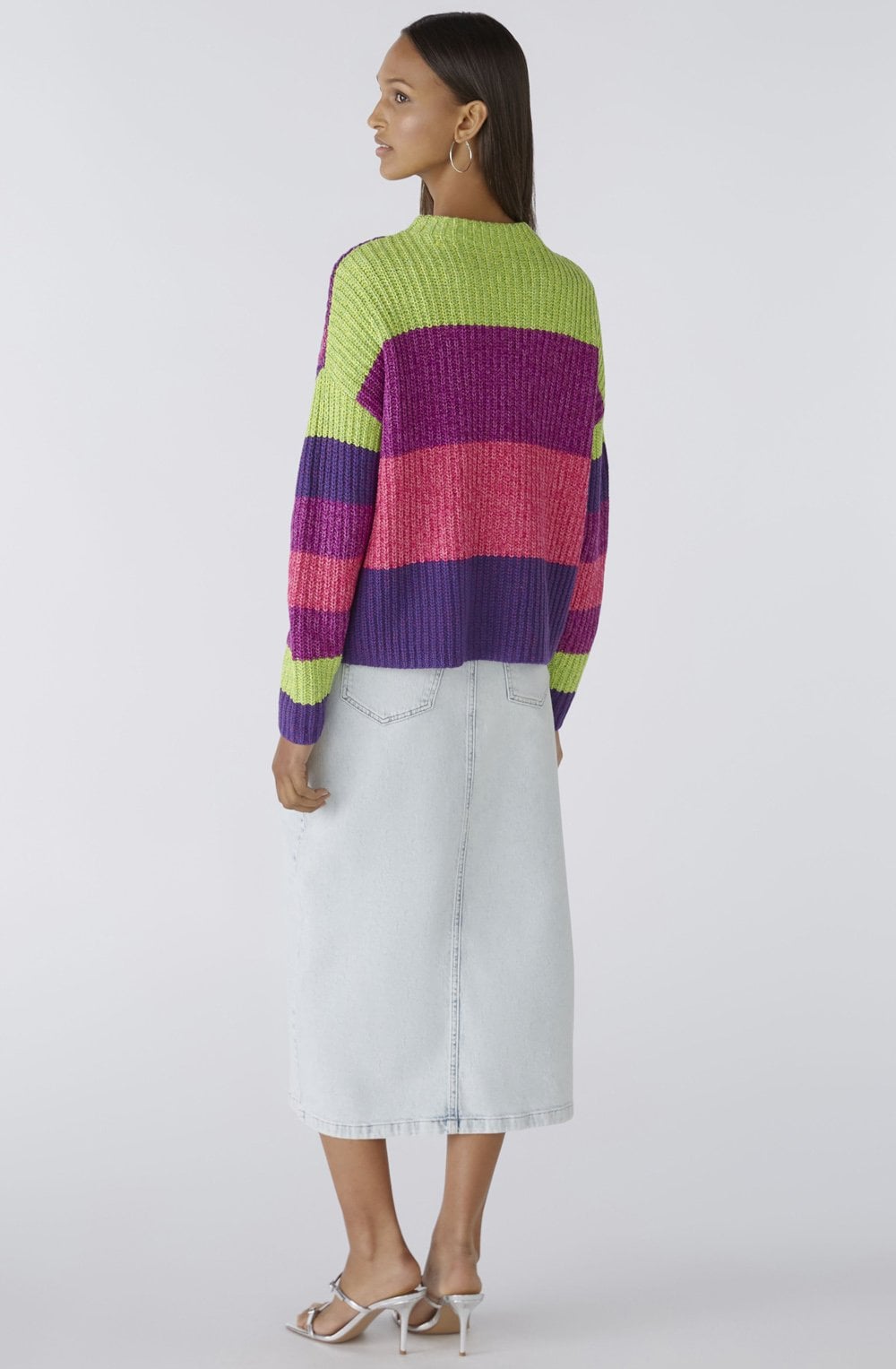 Green Lilac Iconic Mix Jumper