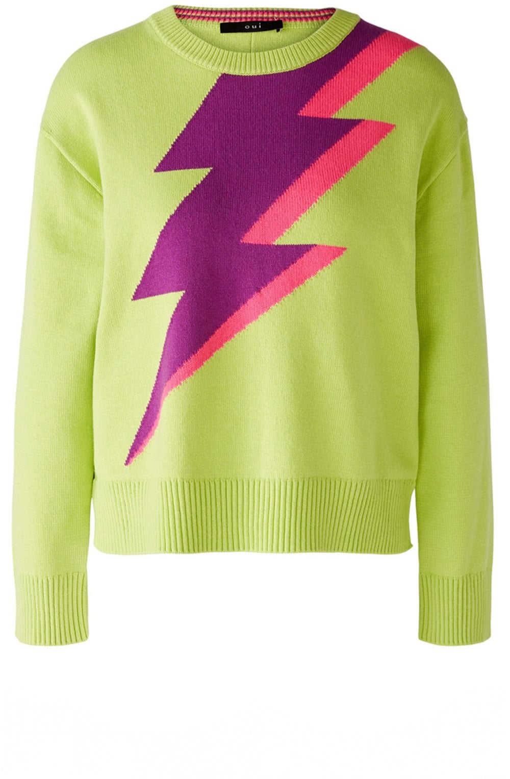 Green Lilac Lightening Jumper
