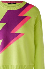 Green Lilac Lightening Jumper