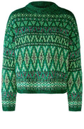 Green Norwegian Soft Knit Jumper