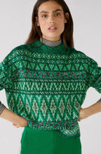 Green Norwegian Soft Knit Jumper