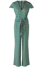 Green Shell Jersey Jumpsuit