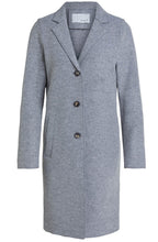 Grey Boiled Wool Jacket