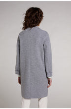 Grey Boiled Wool Jacket