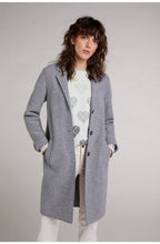 Grey Boiled Wool Jacket