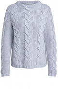 Grey Cable Knit Jumper