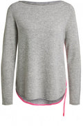 Grey Cashmere Blend Jumper