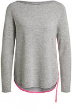 Grey Cashmere Blend Jumper