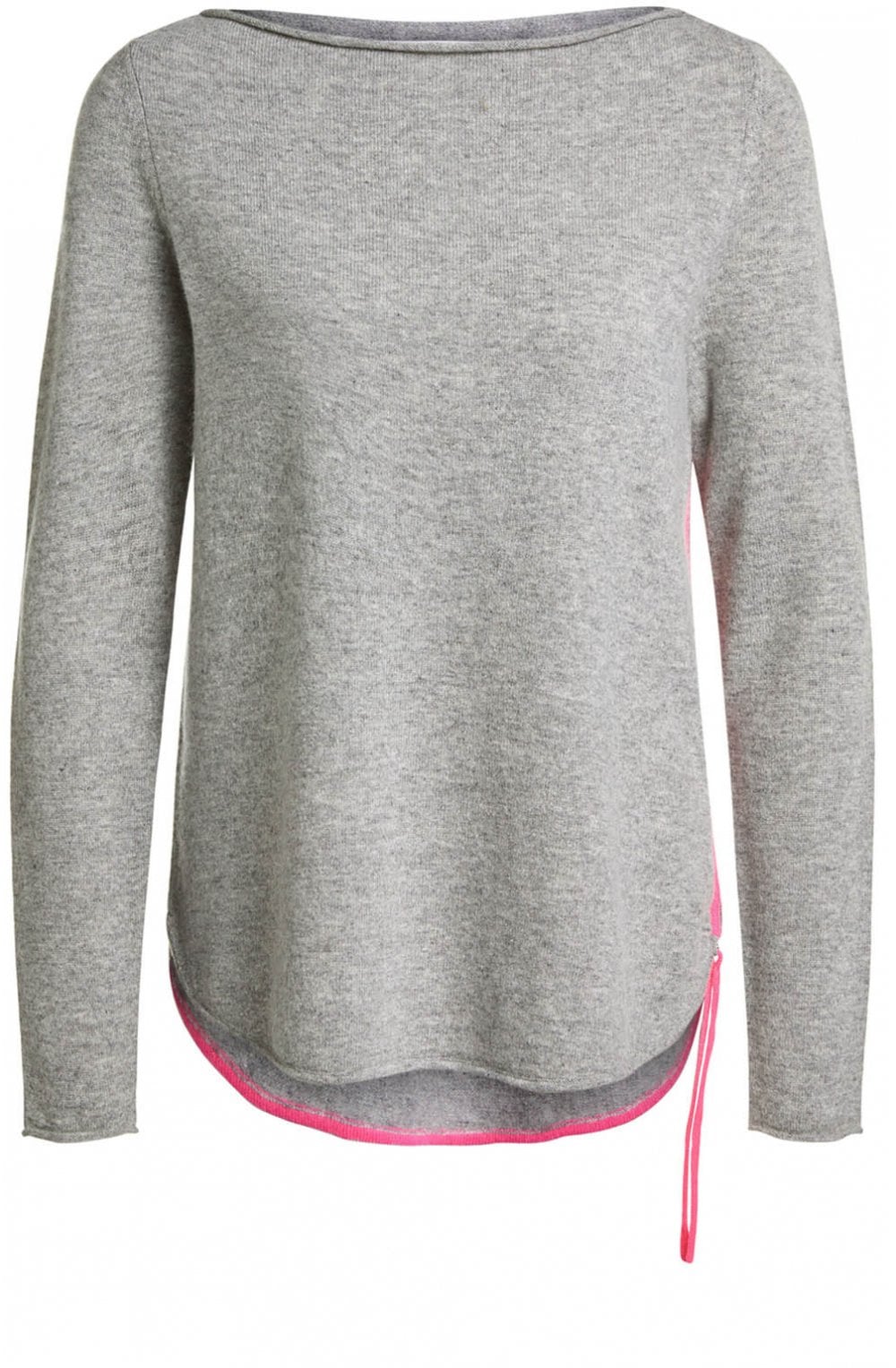 Grey Cashmere Blend Jumper