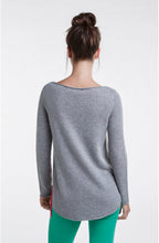 Grey Cashmere Blend Jumper