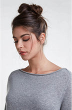 Grey Cashmere Blend Jumper